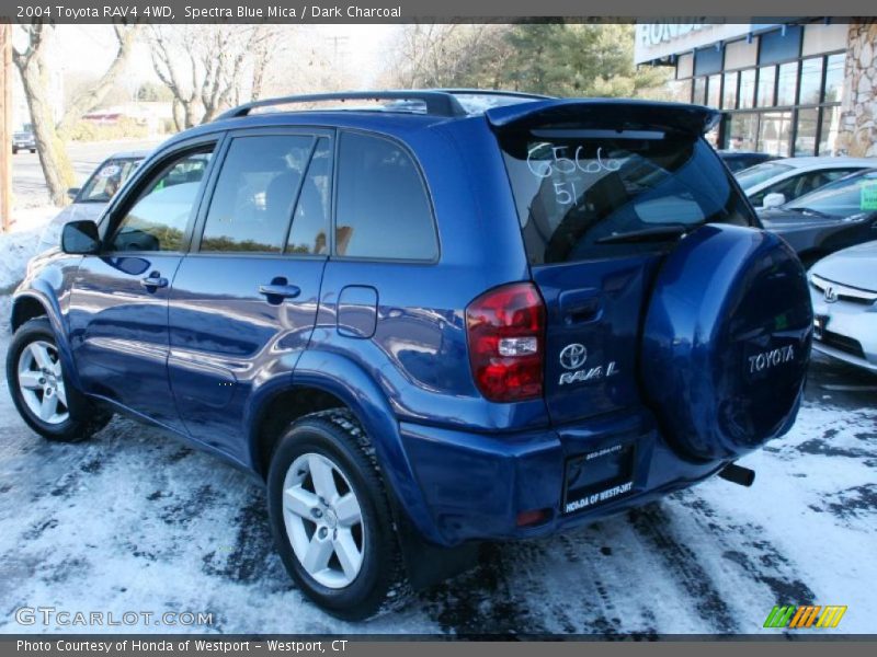 Spectra Blue Mica / Dark Charcoal 2004 Toyota RAV4 4WD