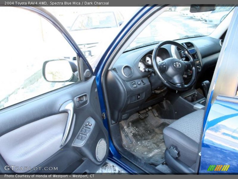 Spectra Blue Mica / Dark Charcoal 2004 Toyota RAV4 4WD