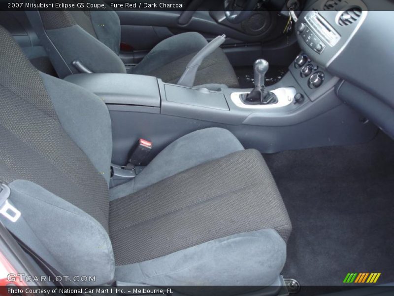 Pure Red / Dark Charcoal 2007 Mitsubishi Eclipse GS Coupe