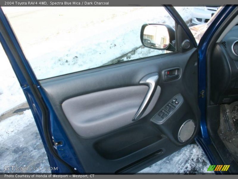Spectra Blue Mica / Dark Charcoal 2004 Toyota RAV4 4WD