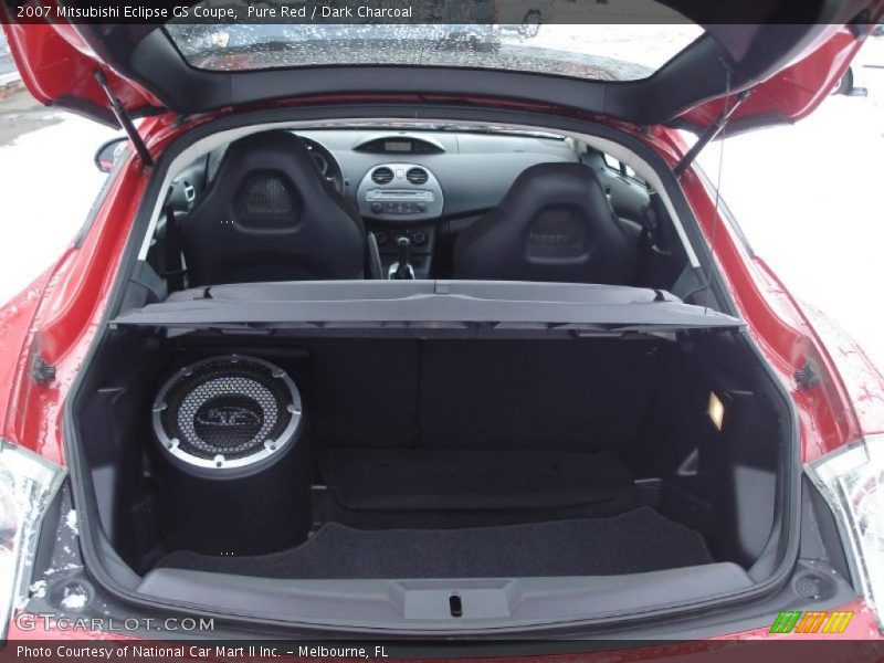 Pure Red / Dark Charcoal 2007 Mitsubishi Eclipse GS Coupe