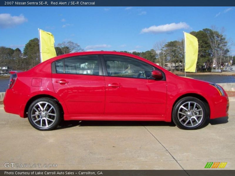 Red Alert / SE-R Charcoal 2007 Nissan Sentra SE-R