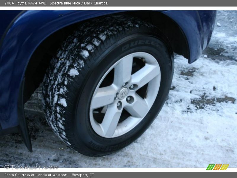Spectra Blue Mica / Dark Charcoal 2004 Toyota RAV4 4WD