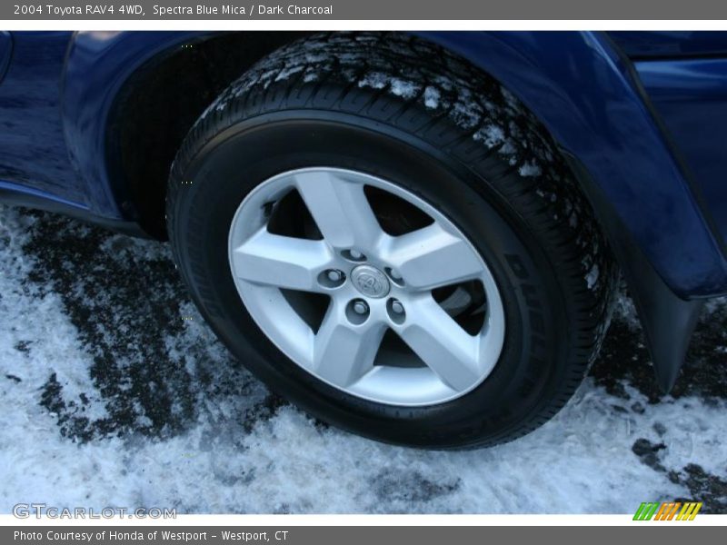 Spectra Blue Mica / Dark Charcoal 2004 Toyota RAV4 4WD