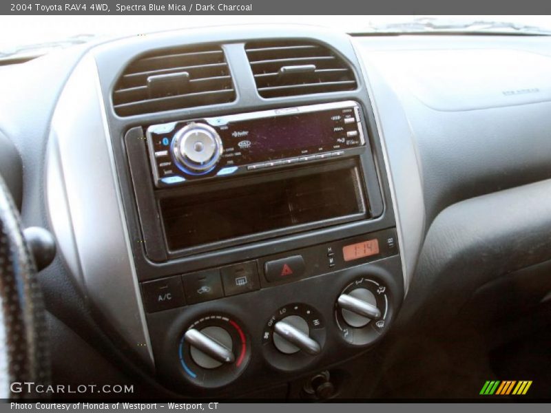 Spectra Blue Mica / Dark Charcoal 2004 Toyota RAV4 4WD
