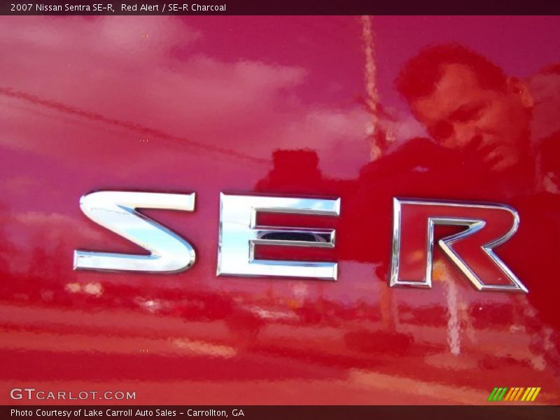Red Alert / SE-R Charcoal 2007 Nissan Sentra SE-R