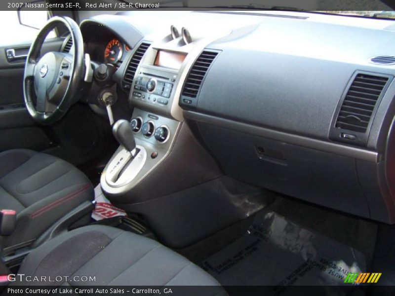 Red Alert / SE-R Charcoal 2007 Nissan Sentra SE-R