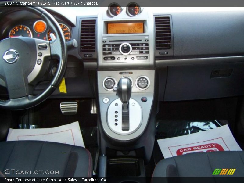 Red Alert / SE-R Charcoal 2007 Nissan Sentra SE-R