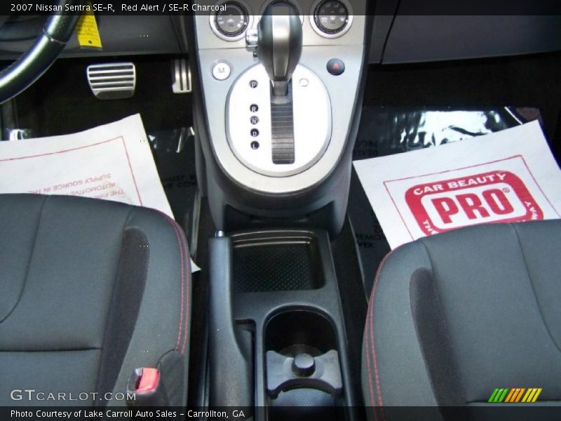 Red Alert / SE-R Charcoal 2007 Nissan Sentra SE-R