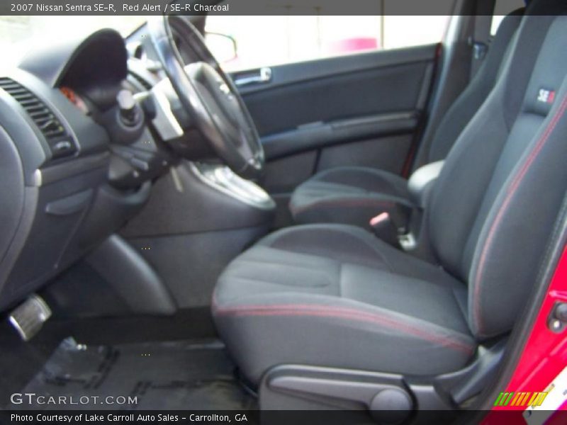Red Alert / SE-R Charcoal 2007 Nissan Sentra SE-R