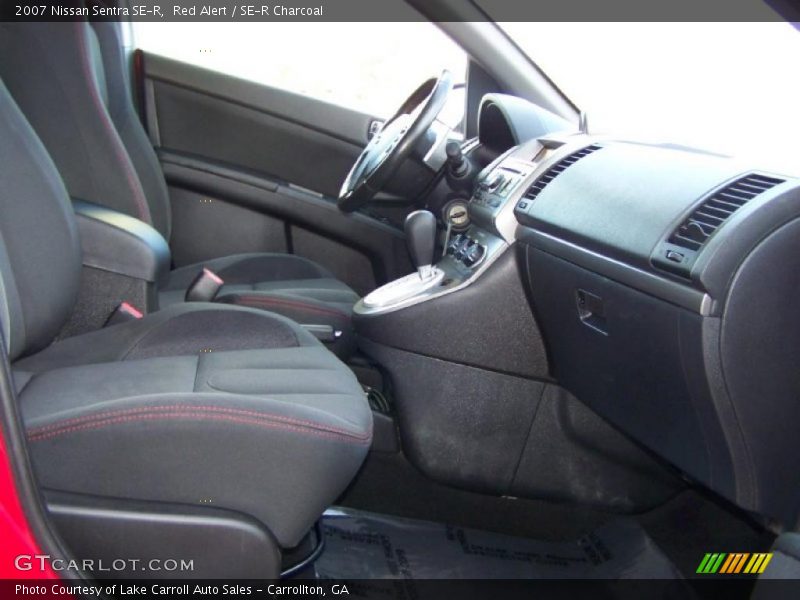Red Alert / SE-R Charcoal 2007 Nissan Sentra SE-R