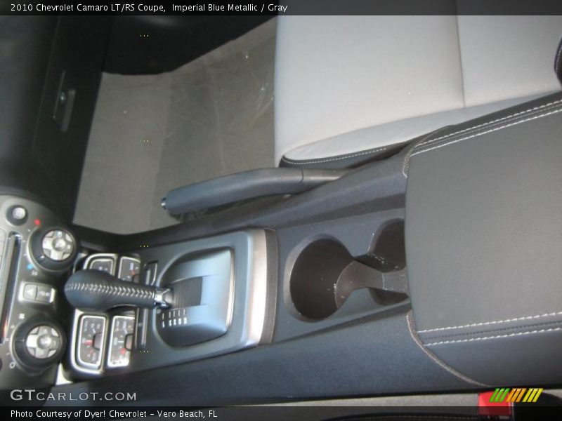 Imperial Blue Metallic / Gray 2010 Chevrolet Camaro LT/RS Coupe