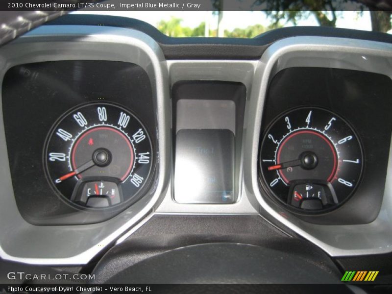 Imperial Blue Metallic / Gray 2010 Chevrolet Camaro LT/RS Coupe
