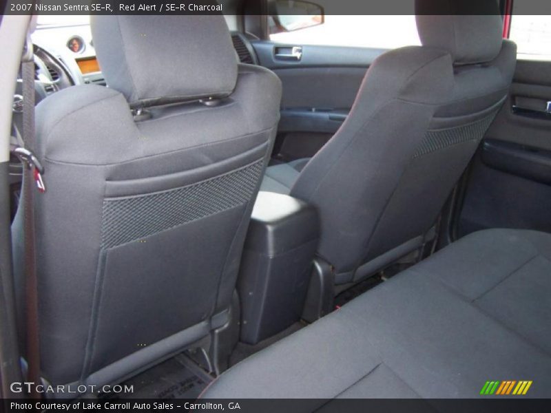 Red Alert / SE-R Charcoal 2007 Nissan Sentra SE-R