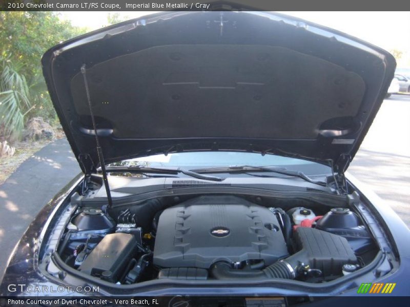 Imperial Blue Metallic / Gray 2010 Chevrolet Camaro LT/RS Coupe