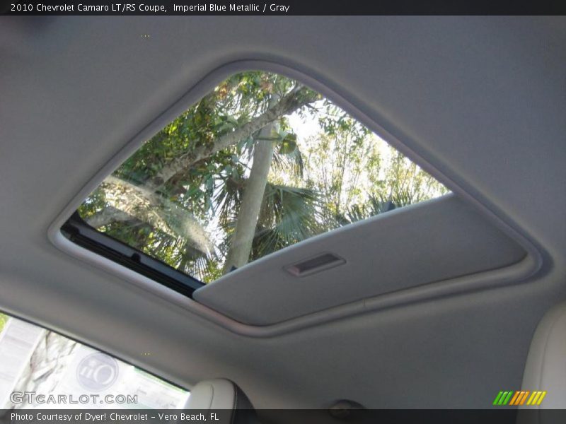 Imperial Blue Metallic / Gray 2010 Chevrolet Camaro LT/RS Coupe