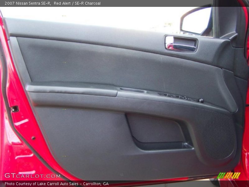 Red Alert / SE-R Charcoal 2007 Nissan Sentra SE-R