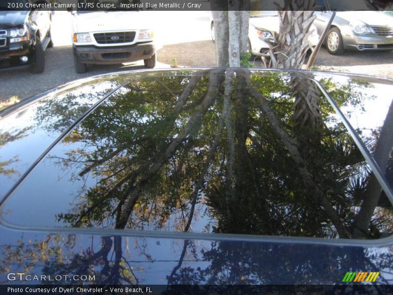 Imperial Blue Metallic / Gray 2010 Chevrolet Camaro LT/RS Coupe