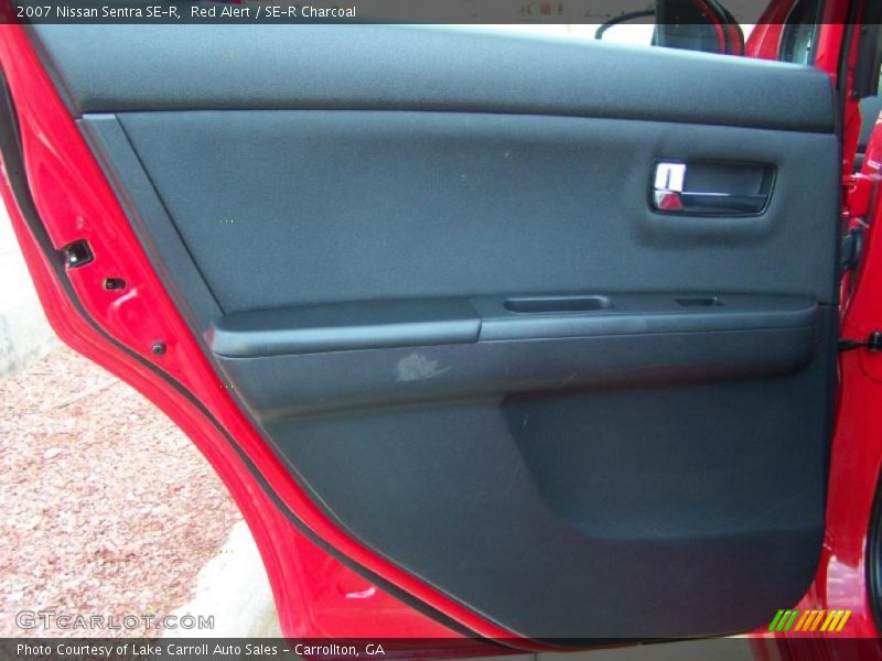 Red Alert / SE-R Charcoal 2007 Nissan Sentra SE-R