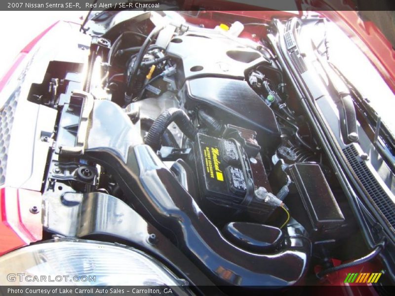 Red Alert / SE-R Charcoal 2007 Nissan Sentra SE-R