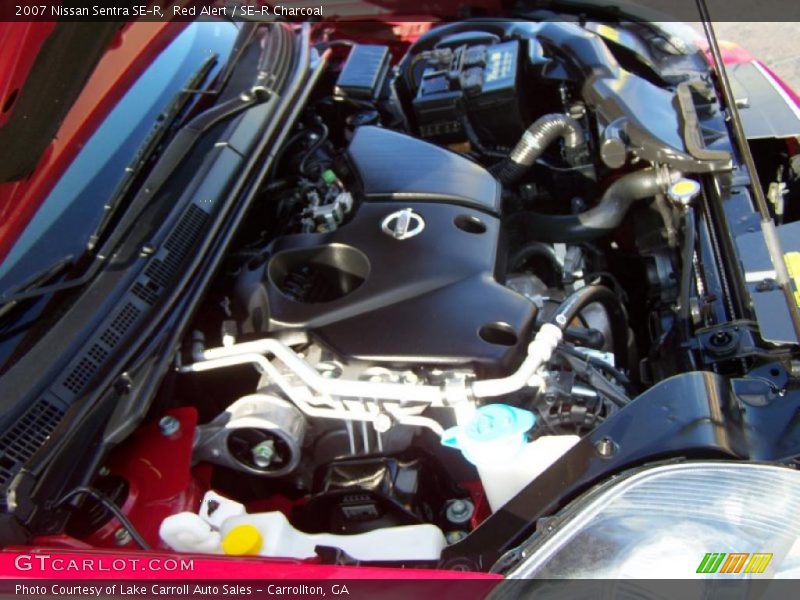 Red Alert / SE-R Charcoal 2007 Nissan Sentra SE-R