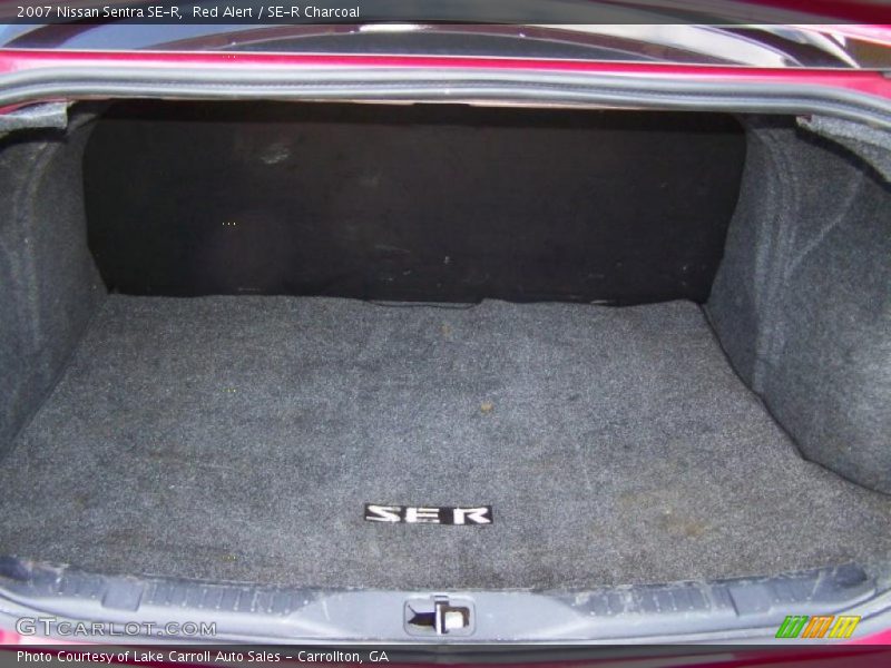 Red Alert / SE-R Charcoal 2007 Nissan Sentra SE-R