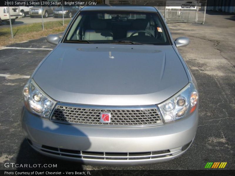 Bright Silver / Gray 2003 Saturn L Series L300 Sedan