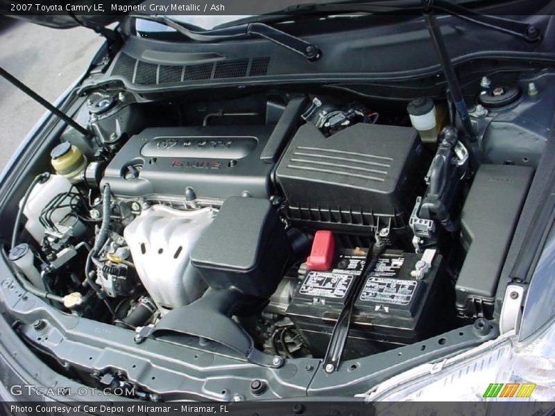 Magnetic Gray Metallic / Ash 2007 Toyota Camry LE