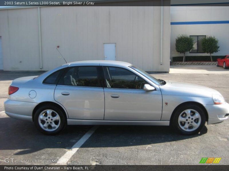Bright Silver / Gray 2003 Saturn L Series L300 Sedan
