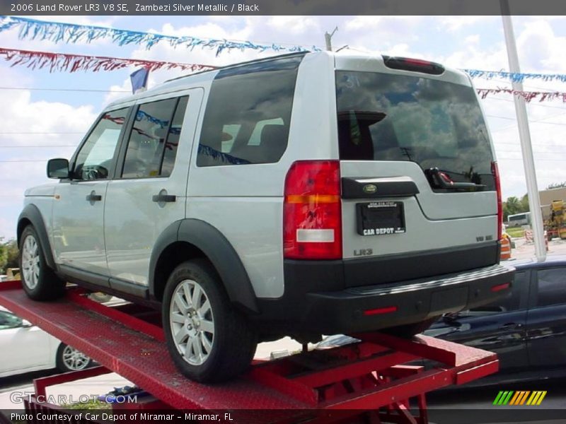 Zambezi Silver Metallic / Black 2006 Land Rover LR3 V8 SE