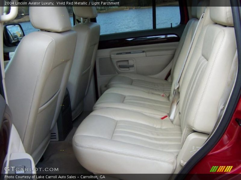 Vivid Red Metallic / Light Parchment 2004 Lincoln Aviator Luxury