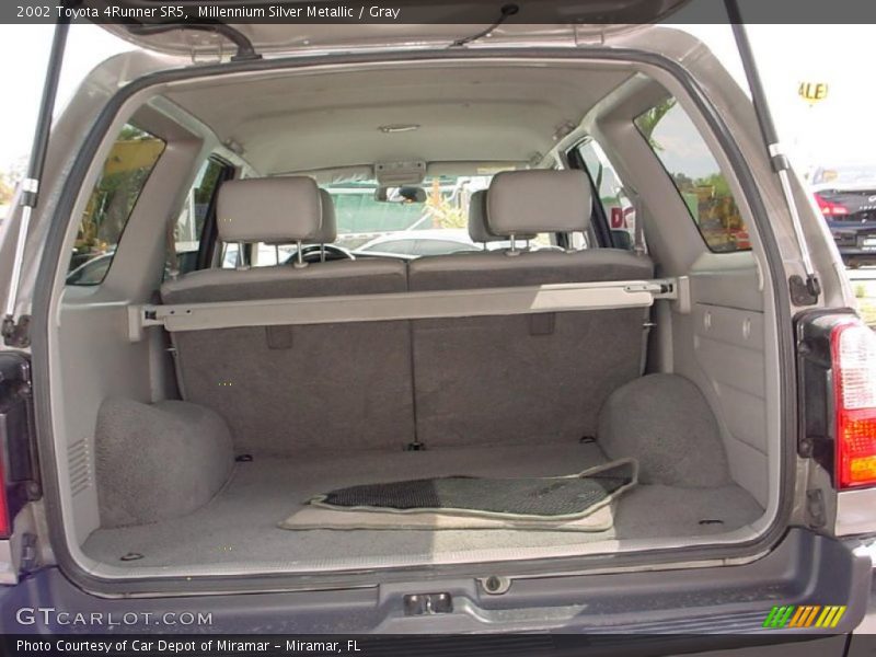 Millennium Silver Metallic / Gray 2002 Toyota 4Runner SR5