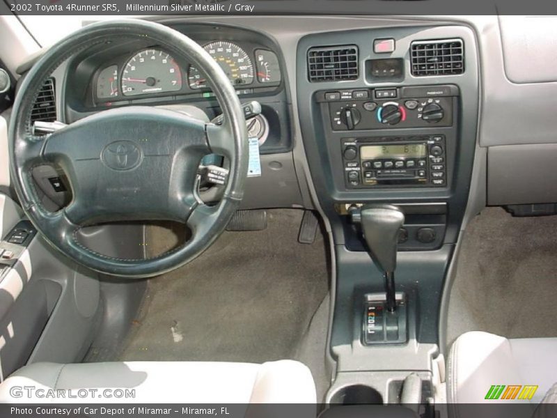 Millennium Silver Metallic / Gray 2002 Toyota 4Runner SR5