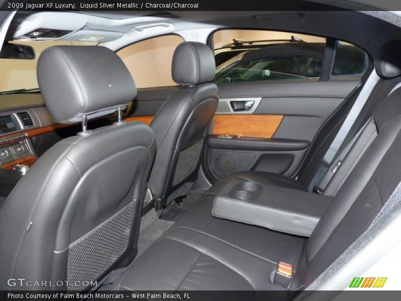 Liquid Silver Metallic / Charcoal/Charcoal 2009 Jaguar XF Luxury