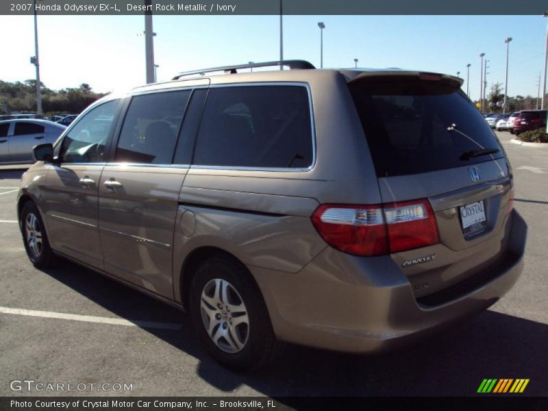 Desert Rock Metallic / Ivory 2007 Honda Odyssey EX-L