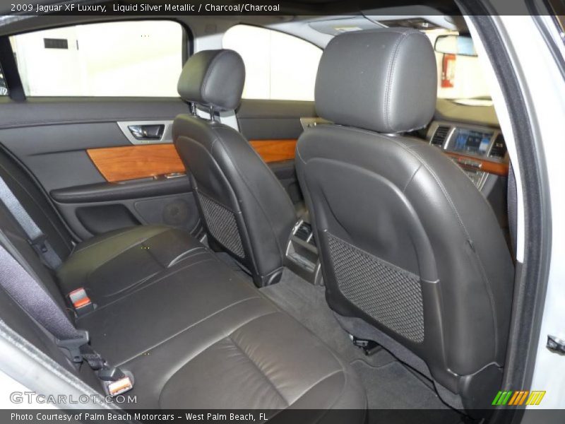 Liquid Silver Metallic / Charcoal/Charcoal 2009 Jaguar XF Luxury
