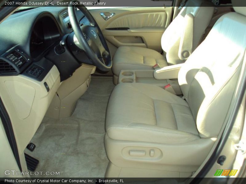 Desert Rock Metallic / Ivory 2007 Honda Odyssey EX-L
