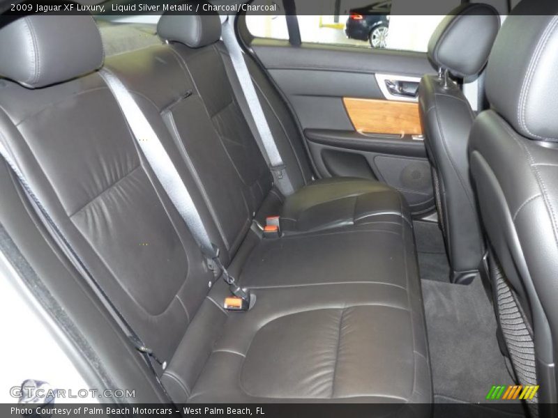 Liquid Silver Metallic / Charcoal/Charcoal 2009 Jaguar XF Luxury