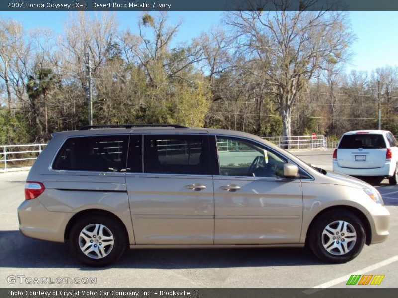 Desert Rock Metallic / Ivory 2007 Honda Odyssey EX-L