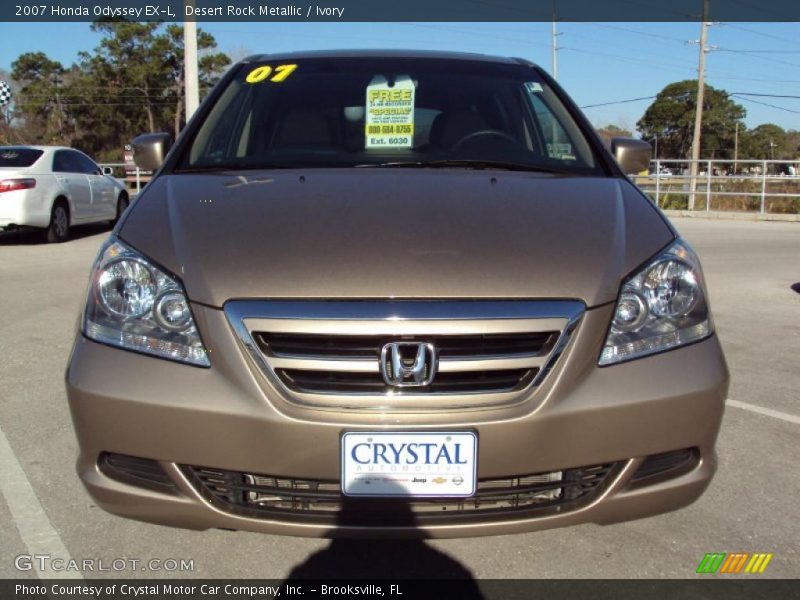 Desert Rock Metallic / Ivory 2007 Honda Odyssey EX-L