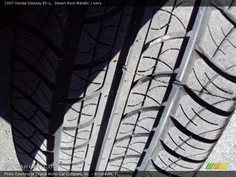 Desert Rock Metallic / Ivory 2007 Honda Odyssey EX-L