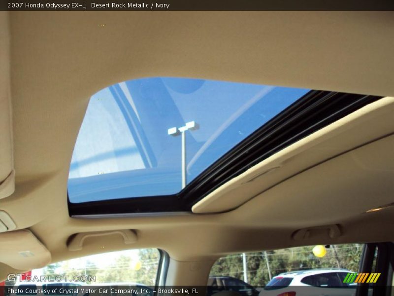 Desert Rock Metallic / Ivory 2007 Honda Odyssey EX-L