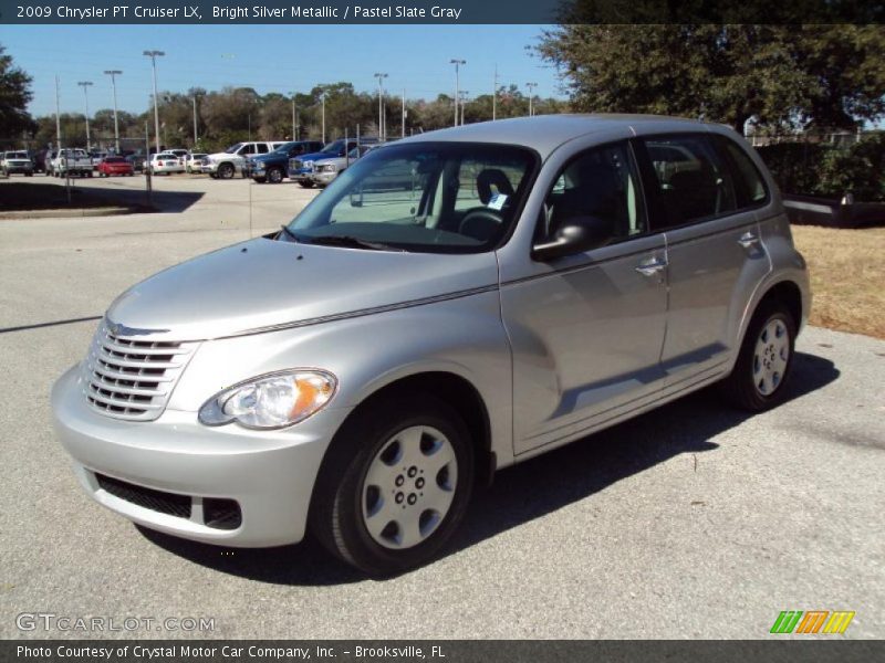 Bright Silver Metallic / Pastel Slate Gray 2009 Chrysler PT Cruiser LX