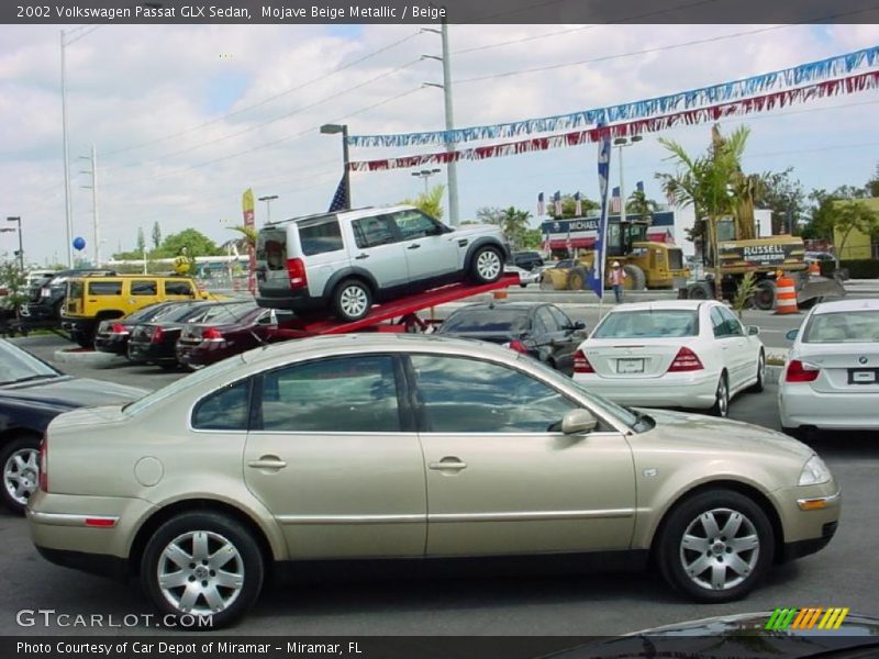 Mojave Beige Metallic / Beige 2002 Volkswagen Passat GLX Sedan