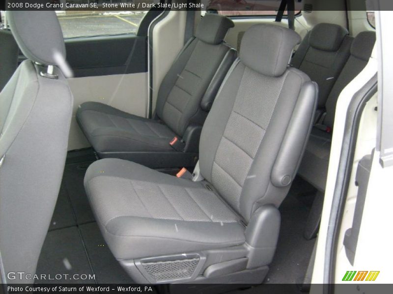 Stone White / Dark Slate/Light Shale 2008 Dodge Grand Caravan SE