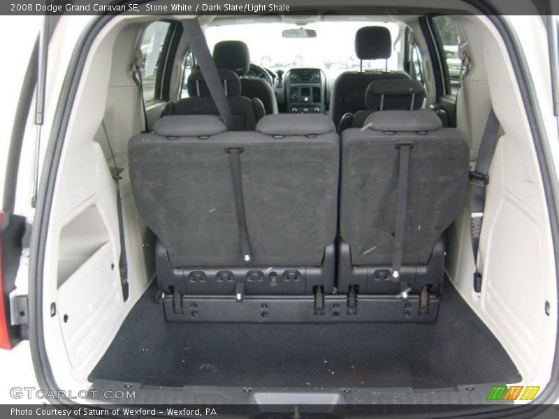 Stone White / Dark Slate/Light Shale 2008 Dodge Grand Caravan SE