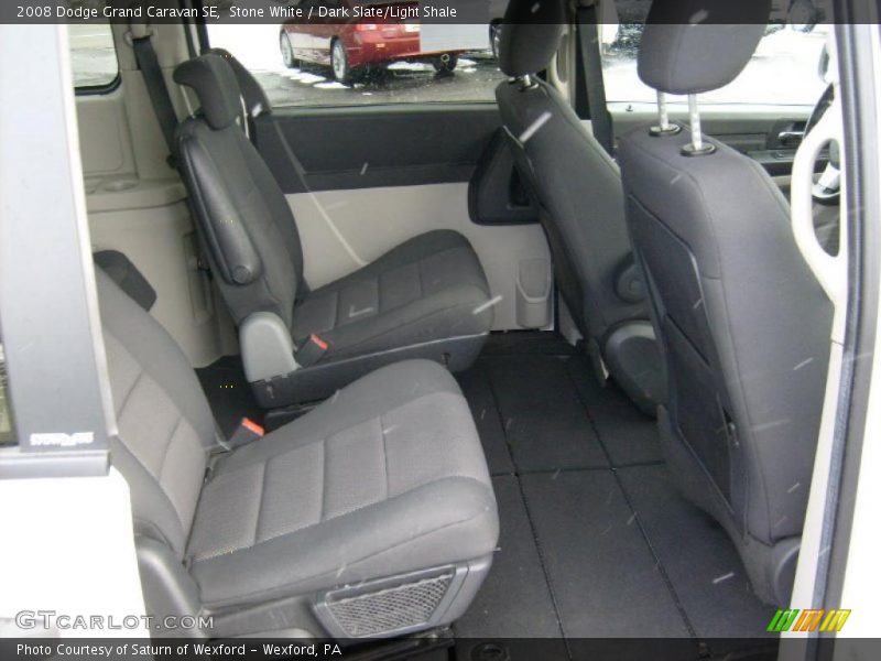 Stone White / Dark Slate/Light Shale 2008 Dodge Grand Caravan SE