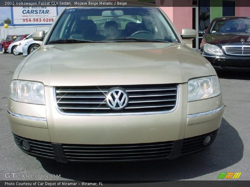Mojave Beige Metallic / Beige 2002 Volkswagen Passat GLX Sedan