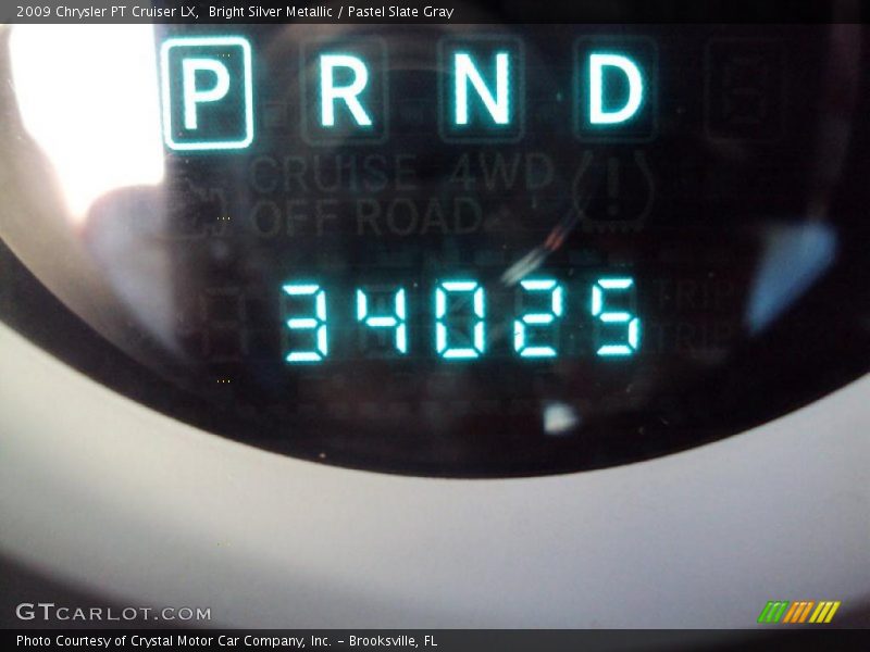 Bright Silver Metallic / Pastel Slate Gray 2009 Chrysler PT Cruiser LX