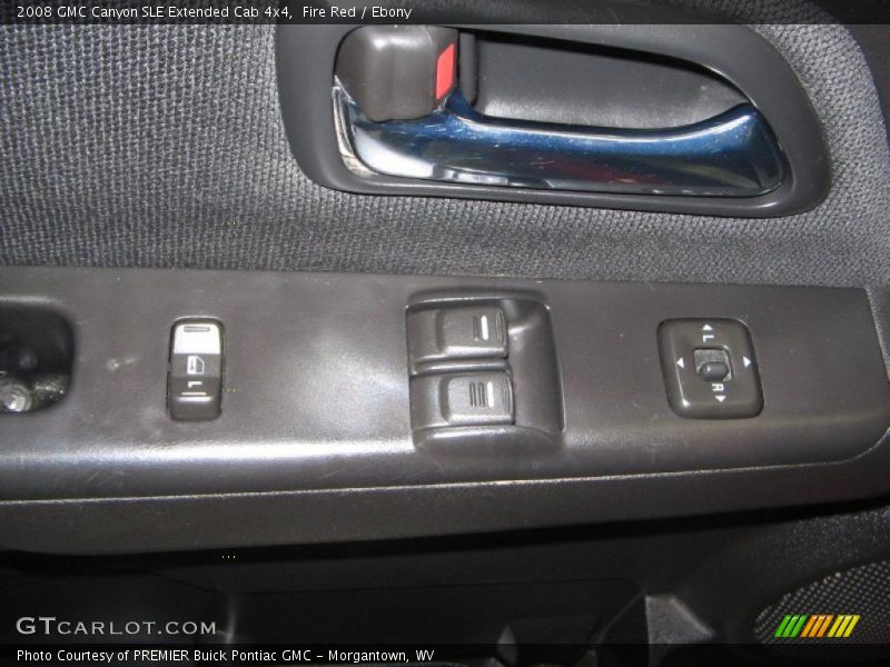 Fire Red / Ebony 2008 GMC Canyon SLE Extended Cab 4x4